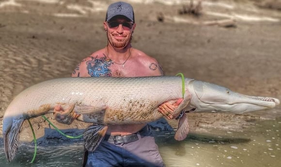 Alligator Gar fishing in Dallas, Texas