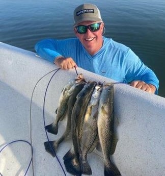 Speckled Trout / Spotted Seatrout fishing in Corpus Christi, Texas