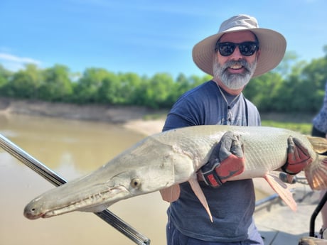 Alligator Gar fishing in Dallas, Texas