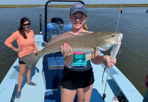 Redfish fishing in Galveston, Texas