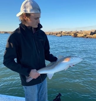 Redfish fishing in Port Aransas, Texas