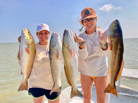 Redfish Fishing in South Padre Island, Texas