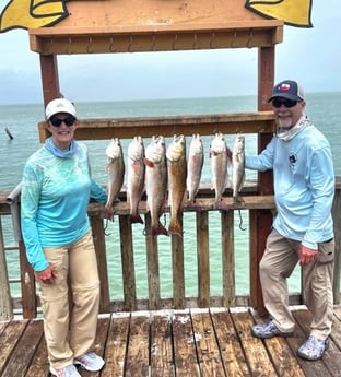 Redfish, Speckled Trout Fishing in South Padre Island, Texas