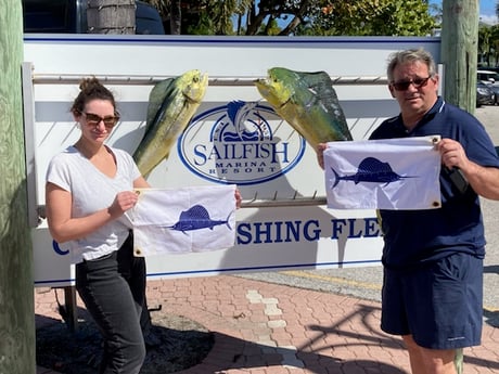 Mahi Mahi / Dorado fishing in West Palm Beach, Florida