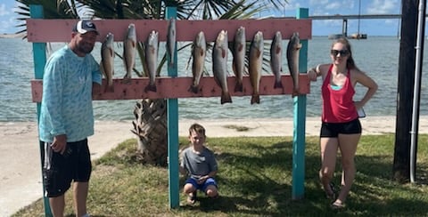 Redfish, Speckled Trout Fishing in Rockport, Texas