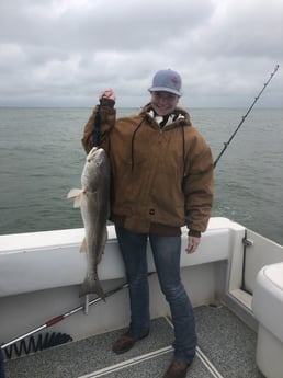 Redfish fishing in Galveston, Texas