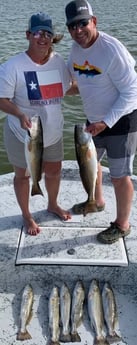 Redfish, Speckled Trout / Spotted Seatrout fishing in Port Isabel, Texas