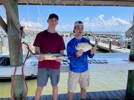 African Pompano, Spanish Mackerel Fishing in Gulf Shores, Alabama