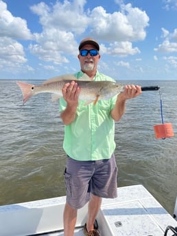 Redfish fishing in Port Isabel, Texas