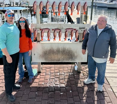 Red Snapper fishing in Destin, Florida