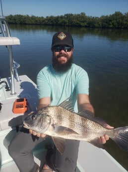 Black Drum Fishing in New Smyrna Beach, Florida