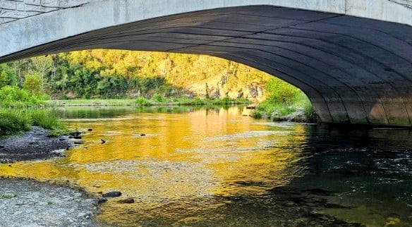 Fishing in Broken Bow, Oklahoma