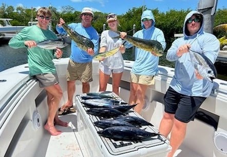 Blackfin Tuna, Mahi Mahi Fishing in Islamorada, Florida