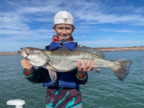 Speckled Trout / Spotted Seatrout fishing in Port Aransas, Texas