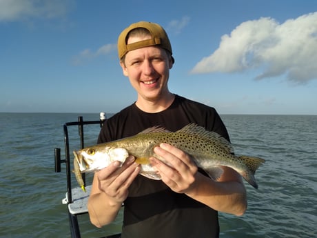 Speckled Trout Fishing in South Padre Island, Texas