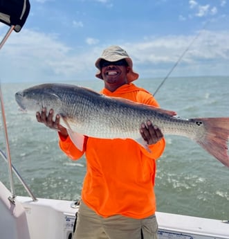 Redfish fishing in Mount Pleasant, South Carolina