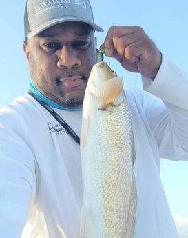 Redfish fishing in Galveston, Texas