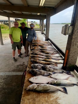 Black Drum, Flounder, Redfish, Speckled Trout Fishing in