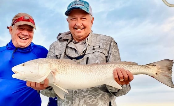 Redfish fishing in Port Aransas, Texas