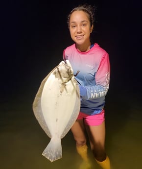 Flounder Fishing in Rio Hondo, Texas