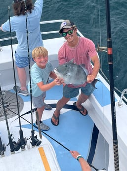 Triggerfish Fishing in Orange Beach, Alabama