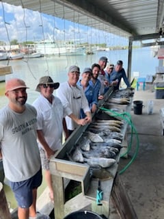 Fishing in Galveston, Texas