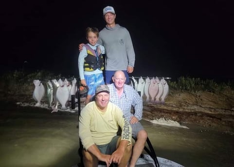 Flounder, Redfish Fishing in South Padre Island, Texas