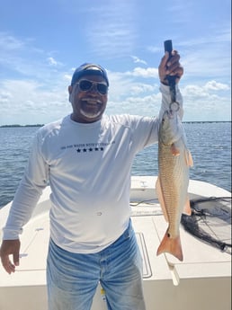 Redfish fishing in St. Petersburg, Florida