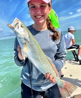 Speckled Trout / Spotted Seatrout fishing in South Padre Island, Texas