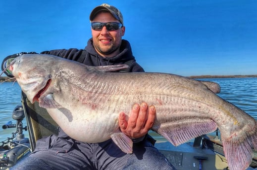 Blue Catfish fishing in Dallas, Texas