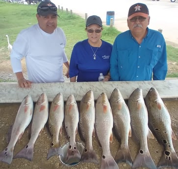 Redfish fishing in San Antonio, Texas