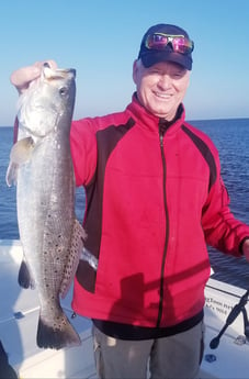 Speckled Trout / Spotted Seatrout fishing in Sulphur, Louisiana