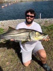 Snook fishing in Tavernier, Florida