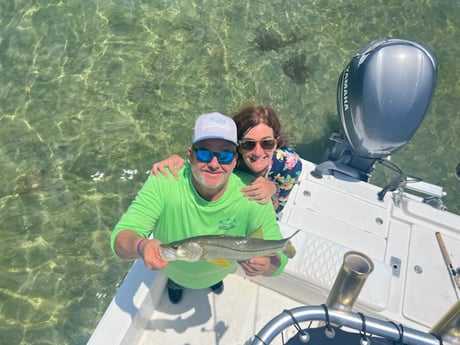 Snook fishing in Holmes Beach, Florida