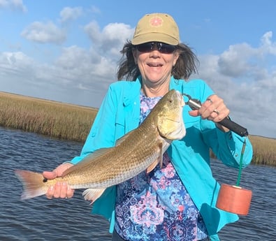 Redfish fishing in Matagorda, Texas