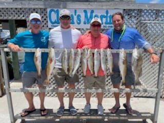 Black Drum, Redfish, Speckled Trout / Spotted Seatrout fishing in Corpus Christi, Texas