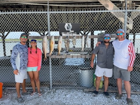 Black Drum, Redfish, Speckled Trout / Spotted Seatrout fishing in Rockport, Texas