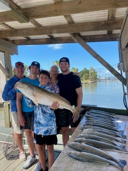 Redfish fishing in Ingleside, Texas