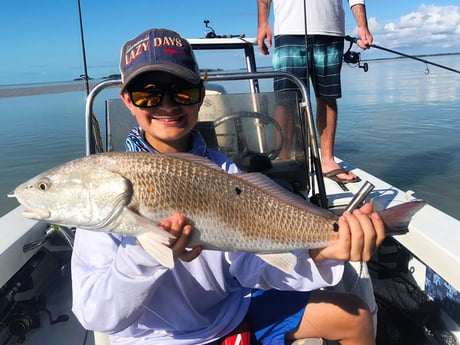 Redfish fishing in Tavernier, Florida