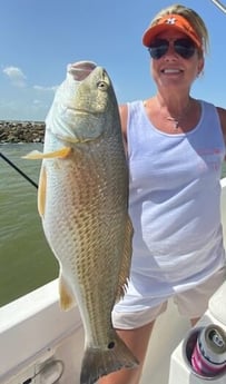 Redfish fishing in Galveston, Texas