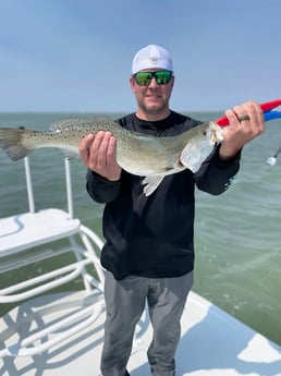 Redfish fishing in South Padre Island, Texas