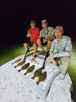 Flounder Fishing in Rio Hondo, Texas