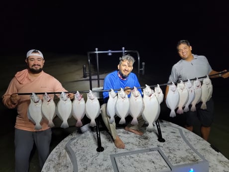 Flounder Fishing in Rio Hondo, Texas