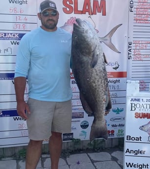 Gag Grouper fishing in Galveston, Texas