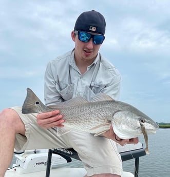 Redfish fishing in Wrightsville Beach, North Carolina