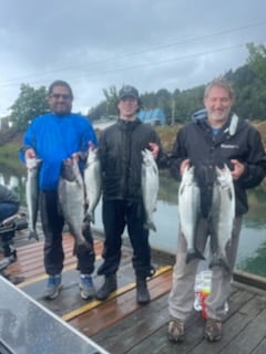 Fishing in Garibaldi, Oregon