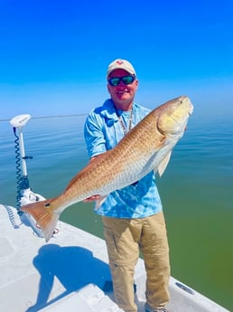 Redfish fishing in Corpus Christi, Texas