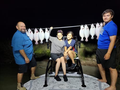 Flounder Fishing in Rio Hondo, Texas