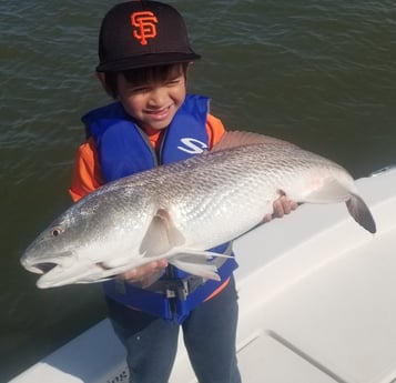 Redfish fishing in Sulphur, Louisiana