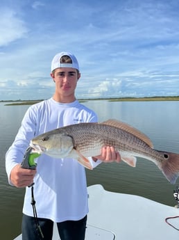 Redfish fishing in Galveston, Texas